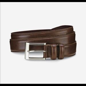 Allen Edmonds Wide Basic Dress Belt Coffee
